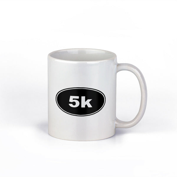 5k Race Mug | Running Ceramic Coffee Cup | 11-Ounce Coffee Mug | NI265