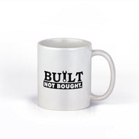 Built Not Bought Mechanic Coffee Mug | Wrench Turner Mug Gift | 11-Ounce Mug