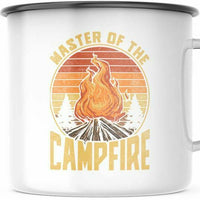 Master of The Campfire 12 OZ Enamel Campfire Mug M614CM