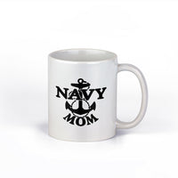 Navy Mom Mug | Military Ceramic Coffee Cup | 11-Ounce Coffee Mug | NI295