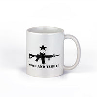 Come & Take It Mug | Molon Labe Coffee Cup | 2nd Amendment Mug | 11-Ounce Mug