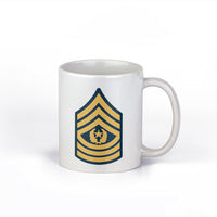 United States Army Command Sergeant Major CSM E-9 Rank Insignia 11-Ounce Mug