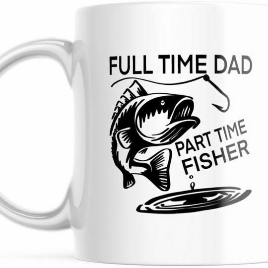 New Coffee Mug Full Time Dad Part Time Fisher M647 – Dave's Rustic Decor &  More