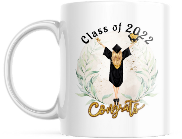 Class of 2022 Graduation 11 OZ Coffee Mug For Her |M877|