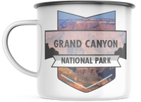 Grand Canyon Arizona National Park  12 OZ Enamel Mug Campfire Mug  Souvenir