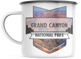 Grand Canyon Arizona National Park  12 OZ Enamel Mug Campfire Mug  Souvenir