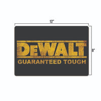 TIN SIGN Dewalt Tough Mechanic Auto Power Tools Toolbox Garage Shop TS643