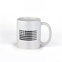 Bullet Flag Mug | American Flag Ceramic Coffee Cup | 11-Ounce Coffee Mug | NI653