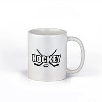 Hockey Game Mug | Ice Hockey Ceramic Coffee Cup | 11-Ounce Coffee Mug | NI643