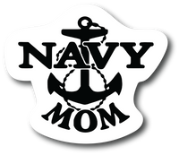 Navy Mom Decal Vinyl Sticker Graphics for Cars Trucks SUV | PSNI295 |