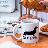 Funny Dachshund Weiner Cup Get Low Coffee Mug M761