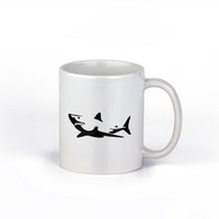 Shark Ceramic Coffee Mug | Cool Shark Design Coffee Cup | 11-Ounce