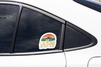 I'm Retired Camping is my Job 4.5 in Sticker Waterproof Vinyl for Car |PS109|