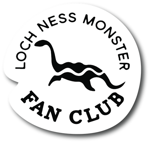 Loch Ness Monster Fan Club 4.5 Inch Decal for Car Truck Bumper Laptop PS601