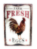 Farm Fresh Eggs Restaurant Sign, Barnhouse, Kitchen, Home, Chicken Wall Decor