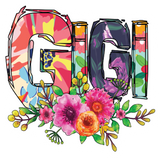 GiGi Floral 4.5 inch Refrigerator Magnet Funny  Magnets PM836