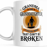 Grandma & Granddaughter 11 OZ Coffee Mug.  Bond That Can't Be Broken M834