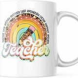 Teacher Coffee Mug Back to School Gift 11 OZ Cup M729