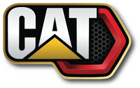 2PK Set | Decals for Caterpillar CAT Logo | Graphic Vinyl Stickers - Select Size