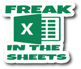 Freak In The Sheets 2 Pack Multi Size  Custom Vinyl Decal Sticker