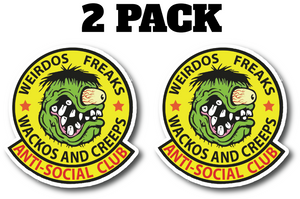 WEIRDOS FREAKS WHACKOS CREEPS & RATFINK ROTH ICONIC SUPER COOL