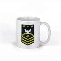 US Navy MCPON Master Chief Petty Officer of the Navy Rank E-9 11 Ounce Mug