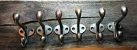 PACK OF 6 Old English Cast Iron Acorn 3" Hook ( expect some Minor Rust Stains)