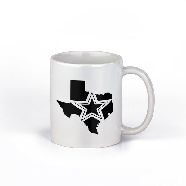 Lone Star State Coffee Mug | Texas Ceramic Coffee Cup | 11-Ounce Coffee Mug |