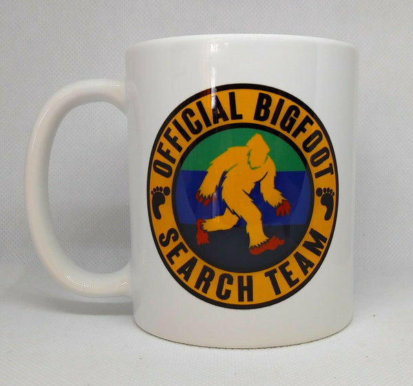 Official Bigfoot Search Team Ceramic Coffee Mug | Coffee Cup | 11- Ounce Mug