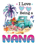 I Love Being Nana 4.5 inch Refrigerator Magnet Funny Magnets PM757