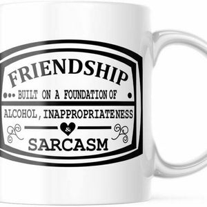 Unique Coffee Mug for Best Friends at Work. M787 