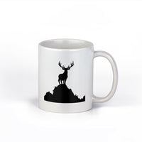 Whitetail Buck Coffee Cup | Hunter or Hunting Ceramic Coffee Mug | 11-Ounce Mug