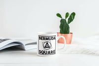 The Bermuda Triangle Funny Mug Bermuda Square 11-Ounce Coffee Mug M316