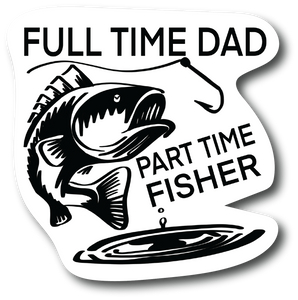 Fishing Dad The Man The Myth The Legend Sticker