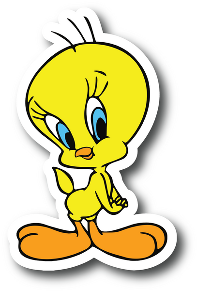 TWEETY BIRD CARTOON LOONEY TUNES DECAL STICKER PK CAR TRUCK VEHICLE WINDOW WALL