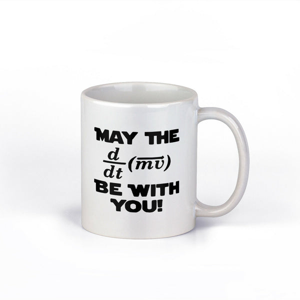 Math The Force Be With You Mug | Mathematic Ceramic Coffee Cup| 11-Ounce Coffee