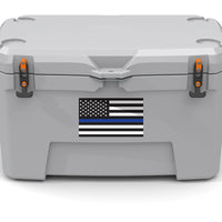 2 Pack Thin Blue Line Flag Vinyl Decal Sticker Blue Lives Matter Law Enforcement