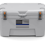 2 Pack Thin Blue Line Flag Vinyl Decal Sticker Blue Lives Matter Law Enforcement