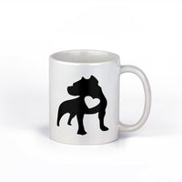 Pit Bull Dog Mug | Dog Lover Ceramic Coffee Cup | 11-Ounce Coffee Mug | NI987