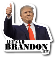 Let's Go Brandon Sticker  Car Truck Bumper Vinyl Decal FJB Fck Joe Biden