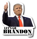 Let's Go Brandon Sticker  Car Truck Bumper Vinyl Decal FJB Fck Joe Biden